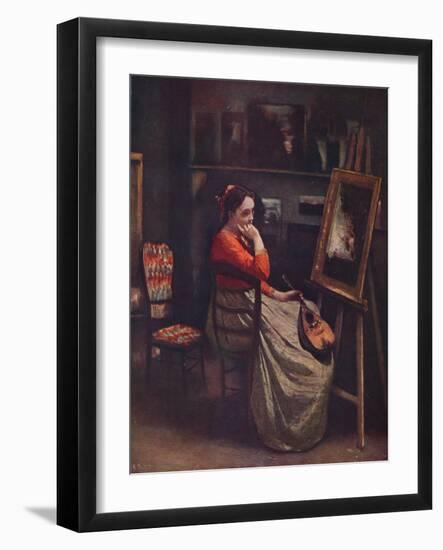 'L'atelier de Corot', c1865, (1939)-Jean-Baptiste-Camille Corot-Framed Giclee Print
