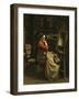 L'Atelier de Corot, Jeune Femme a La Mandoline-Jean-Baptiste-Camille Corot-Framed Giclee Print