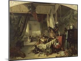 L'atelier de J. Courtois dit le Bourguignon-Louis Charles Auguste Couder-Mounted Giclee Print