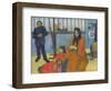 L'atelier De Schuffenecker (Schuffenecker's Studio) by Paul Gauguin-Paul Gauguin-Framed Giclee Print