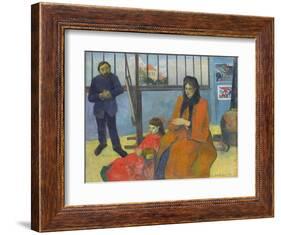 L'atelier De Schuffenecker (Schuffenecker's Studio) by Paul Gauguin-Paul Gauguin-Framed Giclee Print