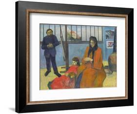 L'atelier De Schuffenecker (Schuffenecker's Studio) by Paul Gauguin-Paul Gauguin-Framed Giclee Print