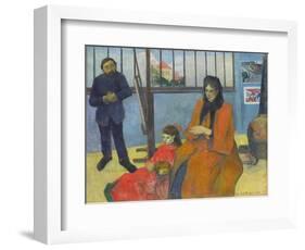 L'atelier De Schuffenecker (Schuffenecker's Studio) by Paul Gauguin-Paul Gauguin-Framed Giclee Print