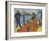 L'atelier De Schuffenecker (Schuffenecker's Studio) by Paul Gauguin-Paul Gauguin-Framed Giclee Print