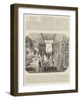 L'atelier Delacroix rue Notre-Dame de Lorette-null-Framed Giclee Print