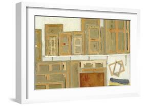 L'Atelier, Mur Est, Etude, 2004-Delphine D. Garcia-Framed Giclee Print