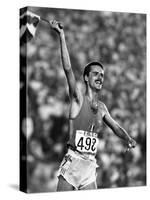 L'Athlete Italien Alberto Cova Vainqueur Du 10 000 M Aux Jeux Olympiques D'Ete De 1984-null-Stretched Canvas