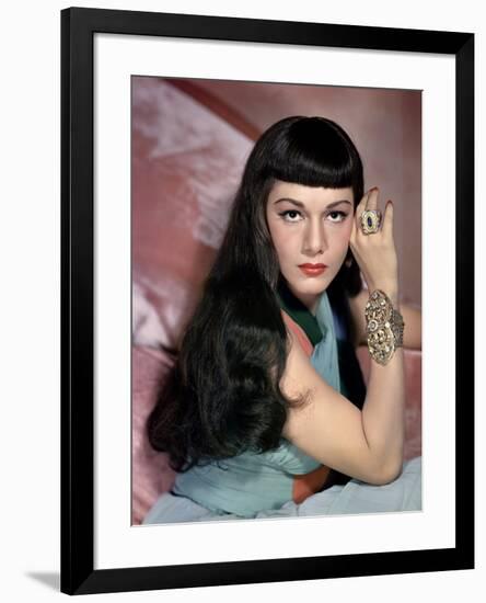 L'Atlantide SIREN OF ATLANTIS by Gregg C. Tallas with Maria Montez, 1949 (photo)-null-Framed Photo