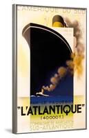 L'Atlantique 1931-Adolphe Mouron Cassandre-Framed Art Print