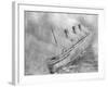 L'Atlantique Aflame Near English Channel-null-Framed Photographic Print