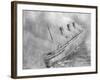 L'Atlantique Aflame Near English Channel-null-Framed Photographic Print