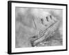L'Atlantique Aflame Near English Channel-null-Framed Photographic Print
