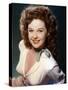 L'Attaque by la Malle-Poste RAWHIDE by HenryHathaway with Susan Hayward, 1951 (photo)-null-Stretched Canvas