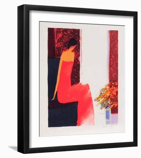 L'Attente-Emile Bellet-Framed Limited Edition