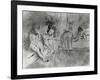 L'attente-Edgar Degas-Framed Giclee Print