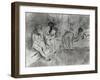 L'attente-Edgar Degas-Framed Giclee Print