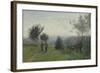 L'Aube Printanière-Jean-Baptiste-Camille Corot-Framed Giclee Print