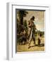 L'Aumone D'Un Mendiant-Gustave Courbet-Framed Giclee Print