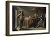 L'aumone Dans Le Bureau D'un Notaire - Almsgiving in a Notary's Office Par Duck, Jacob (1600/10-166-Jacob Duck-Framed Giclee Print