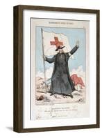 L'Aumonier Militaire, Siege of Paris, 1870-1871-null-Framed Giclee Print