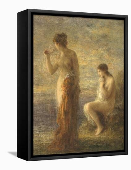 L'Aurora-Henri Fantin-Latour-Framed Stretched Canvas