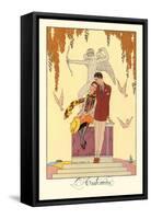 L'Automne-Georges Barbier-Framed Stretched Canvas