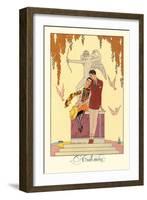 L'Automne-Georges Barbier-Framed Art Print