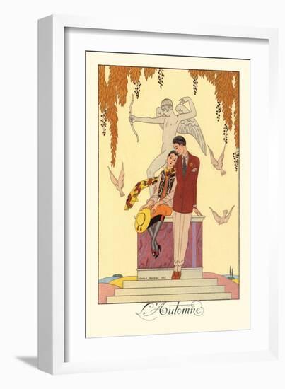 L'Automne-Georges Barbier-Framed Art Print