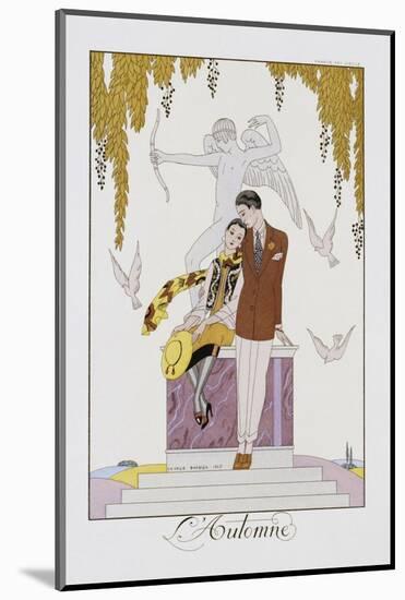 L'Automne-Georges Barbier-Mounted Photographic Print