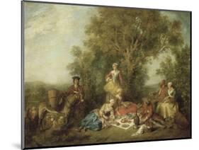 L'Automne-Nicolas Lancret-Mounted Giclee Print