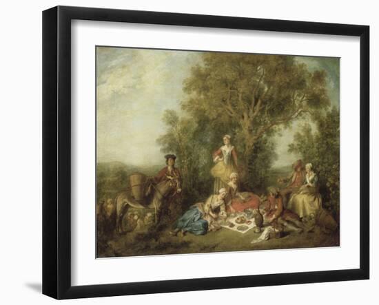 L'Automne-Nicolas Lancret-Framed Giclee Print