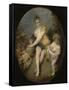 L'Automne-Jean Antoine Watteau-Framed Stretched Canvas