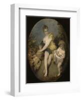 L'Automne-Jean Antoine Watteau-Framed Giclee Print