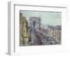 L'Avenue de Friedland, Paris 1925, 1925-Gustave Loiseau-Framed Giclee Print