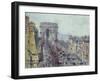 L'Avenue de Friedland, Paris 1925, 1925-Gustave Loiseau-Framed Giclee Print