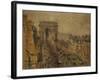 L'Avenue De Friedland, Paris, Cloudy Sky; L'Avenue De Friedland, Paris, Ciel Nuageux, 1925-Gustave Loiseau-Framed Giclee Print