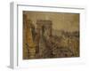 L'Avenue De Friedland, Paris, Cloudy Sky; L'Avenue De Friedland, Paris, Ciel Nuageux, 1925-Gustave Loiseau-Framed Giclee Print