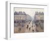 L'Avenue De L'Opéra, Snow, Morning, 1898-Camille Pissarro-Framed Giclee Print