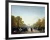 L'avenue des Champs-Elysées-Félix Ziem-Framed Giclee Print