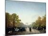 L'avenue des Champs-Elysées-Félix Ziem-Mounted Giclee Print