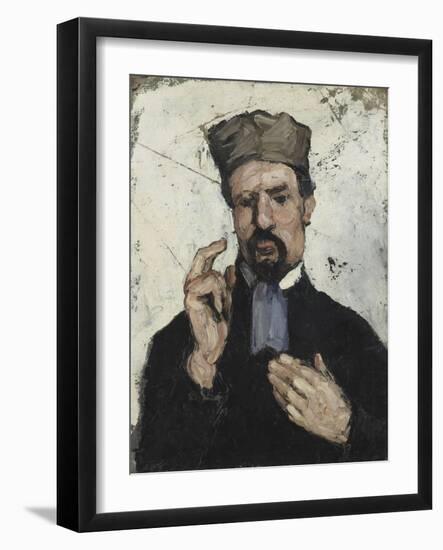 L'Avocat (l'oncle Dominique)-Paul Cézanne-Framed Giclee Print