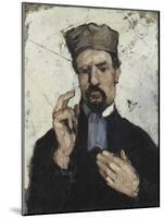 L'Avocat (l'oncle Dominique)-Paul Cézanne-Mounted Giclee Print