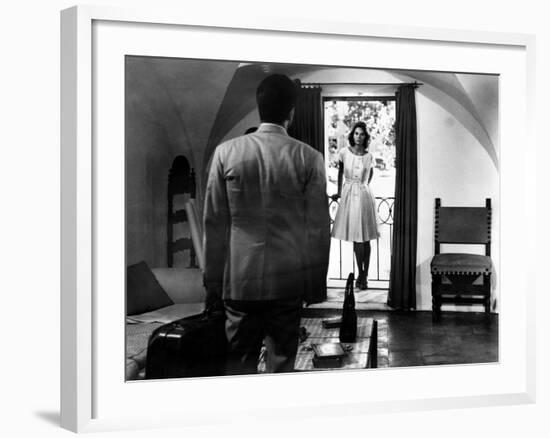 L'Avventura, Gabriele Ferzetti, Lea Massari, 1960-null-Framed Photo