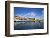 L.B. Smith Bridge, Punda, Willemstad, Curacao, West Indies-Jane Sweeney-Framed Photographic Print