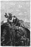 Frontispiece of "Around the World in Eighty Days" by Jules Verne Paris, Hetzel, Late 19th Century-L Bennet-Giclee Print
