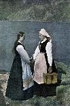 Postwoman, Sognafjorden, Norway, C1890-L Boulanger-Giclee Print