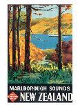 Marlborough Sounds, New Zealand-L^ C^ Mitchell-Art Print