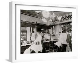 L.C. Wiseman, Barber Shop, New York City-null-Framed Photo