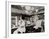 L.C. Wiseman, Barber Shop, New York City-null-Framed Photo