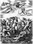 The Triumph of Galatea, 1512-L Delaistre-Framed Giclee Print